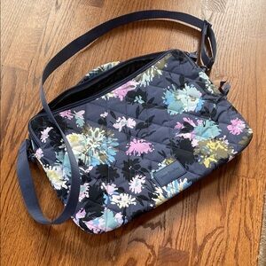 Vera Bradley Navy Floral Crossbody Bag